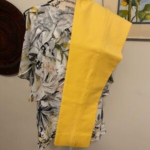 White House Black Market Floral Ensemble